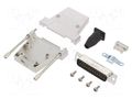 Connector: D-Sub; PIN: 25; male; straight; soldering; for cable AMPHENOL COMMUNICATIONS SOLUTIONS DTSL-RGLJST-25MSSL