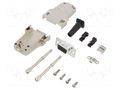 D-Sub HD; PIN: 15; female; straight; soldering; for cable; UNC 4-40 AMPHENOL COMMUNICATIONS SOLUTIONS DTZF-LJSRG-15FHSL