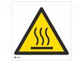 Safety sign; warning; self-adhesive folie; W: 200mm; H: 300mm ANRO IW/017/C/F