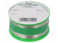 Tin; lead free; Sn96,3Ag3,7; 0.5mm; 0.25kg; reel; Melt.point: 221°C CYNEL SN96A-0.5/0.25