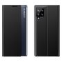 Sleep Case Bookcase Type Case with Smart Window for Samsung Galaxy A22 4G black, Hurtel 9145576220276 9145576220276