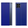 Sleep Case Bookcase Type Case with Smart Window for Samsung Galaxy A22 5G blue, Hurtel 5907769330834 5907769330834