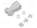 Connector: D-Sub; PIN: 9; straight; screw terminal; for cable HARTING 66630096016