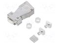 Connector: D-Sub; PIN: 9; straight; screw terminal; for cable HARTING 66630096016
