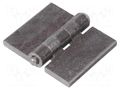 Hinge; Width: 60mm; steel; H: 50mm; without coating,for welding ELESA+GANTER GN1366ST60-50A-BL