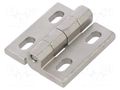 Hinge; Width: 40mm; stainless steel; H: 45mm; adjustable ELESA+GANTER GN235NI40-45-H-GS