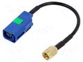 Cable; 100mm; Fakra female,SMA male; straight JC Antenna AD.ANT.025