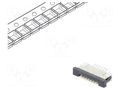 Connector: FFC/FPC; tinned; SMT; PIN: 6; Contacts: copper; 1mm; ZIF CONNFLY DS1020-07-6VBT1B-R