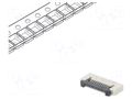 Connector: FFC/FPC; tinned; SMT; 500mA; 50V; PIN: 10; 500um; ZIF; 30mΩ CONNFLY DS1020-12-10VBT1A-
