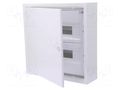 Enclosure: for modular components; IP30; light grey; steel; WRP ETI POLAM ETI-WRP18-2