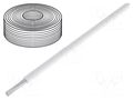 Wire; LivY-Toy; stranded; Cu; 0.04mm2; PVC; white; 60V; 10m DONAU ELEKTRONIK D-110-5