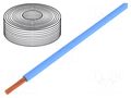 Wire; H05Z-K; stranded; Cu; 0.5mm2; FRNC; blue; 300V,500V; Class: 5 LAPP H05Z-K90-1X0.5BL