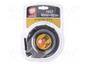 Measuring tape; L: 30m; Width: 15mm; ABS,elastolan; measure MEDID MED.264530