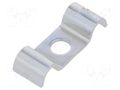 Screw mounted clamp; ØBundle : 6mm; Ømount.hole: 6mm; W: 12mm OBO BETTERMANN OBO-1009457