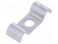 Screw mounted clamp; ØBundle : 6mm; Ømount.hole: 6mm; W: 12mm OBO BETTERMANN OBO-1009457