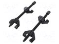 Coil spring clamp; Ø: 82mm; L: 280mm; 2pcs. YATO YT-2546