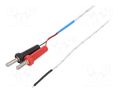 Probe: for temperature measure; -40÷260°C; ±0.75% UNI-T UTT10K