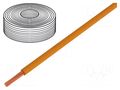 Wire; H07Z-K; stranded; Cu; 2.5mm2; FRNC; orange; 450V,750V; Class: 5 LAPP H07Z-K90-1X2.5OR