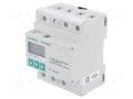 Meter; for DIN rail mounting; IP20; 90x71.6x63mm; Display: LCD SIEMENS 7KT1665