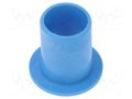 Bearing: sleeve bearing; with flange; Øout: 12mm; Øint: 10mm; blue IGUS A181FM-1012-17