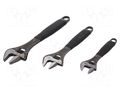 Wrench-set; adjustable; 3pcs. BAHCO SA.ADJUST3-90