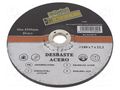 Grinding wheels; Ø: 180mm; Disc thick: 7mm; metal,steel; 22mm MEDID MED.DA18070
