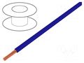 Wire; H05V-K; stranded; Cu; 0.75mm2; PVC; ultramarine blue; 250m LAPP H05V-K1X0.75BS.250