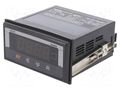 Meter; AC current; 100÷240VAC; on panel; MT4W; Display: LED; 14.2mm AUTONICS MT4W-AA-4N
