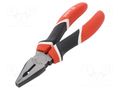 Pliers; universal; induction hardened blades; 200mm YATO YT-1942