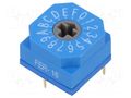Encoding switch; HEX/BCD; Pos: 16; THT; Rcont max: 80mΩ; 7Ncm; F SUNGMUN ELECTRONICS FER-16