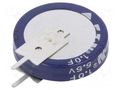 Supercapacitor; THT; 1F; 5.5VDC; -20÷80%; Ø19x19.7mm; 30Ω; -25÷70°C EATON ELECTRONICS KR-5R5V105-R