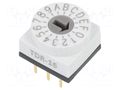 Encoding switch; HEX/BCD; Pos: 16; THT; Rcont max: 80mΩ; 7Ncm; T/S/Q SUNGMUN ELECTRONICS TDR-16
