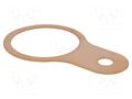 Earth tag; brass; 16mm HUMMEL HUMMEL-1022160050