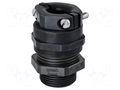 Cable gland; M16; 1.5; IP68; polyamide; black; HSK-K-MZ-Ex HUMMEL HUMMEL-1215160150