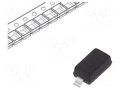 Diode: Zener; 0.5W; 3.3V; SMD; reel,tape; SOD123; single diode DIODES INCORPORATED DDZ9684-7
