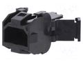 Terminals cover; male; for panel mounting,snap fastener; ways: 2 TE Connectivity 928193-1
