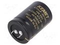 Capacitor: electrolytic; SNAP-IN; 4.7mF; 100VDC; Ø35x50mm; ±20% KEMET ALC80A472DF100