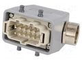 Connector: HDC; plug; male; EPIC KIT; PIN: 10; 16A; 500V; 10+PE; M25 LAPP 75009641
