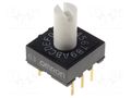 Encoding switch; HEX/BCD; Pos: 16; THT; Rcont max: 200mΩ; A6R OMRON Electronic Components A6R-162RS