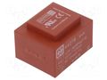 Transformer: encapsulated; 10VA; 117VAC; 9V; 1111mA; PCB MYRRA MYRRA-44278