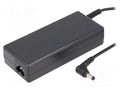 Power supply: switching; 19VDC; 3.95A; Out: 5,5/2,5; 75W; desktop AKYGA AK-ND-02