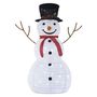Folding LED snowman, 90 cm, outdoor and indoor, cool white, EMOS DCFC29 8592920111086