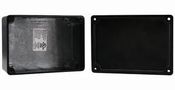 ENCLOSURE, WALL, ALUMINIUM, BLACK AN-1305-AB