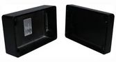 ENCLOSURE, WALL, ALUMINIUM, BLACK AN-1316-AB