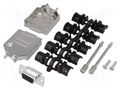 Connector: D-Sub HD; PIN: 15; plug; female; soldering; for cable ENCITECH DTZK09-HDS-K