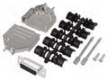 Connector: D-Sub HD; PIN: 26; plug; female; soldering; for cable ENCITECH DTZK15-HDS-K
