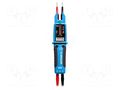 Tester: electrical; LCD,LED; (10000); 0.09÷1kVAC; VAC: 6÷999.9V SEFRAM SEFRAM70