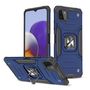 Wozinsky Ring Armor Case Kickstand Tough Rugged Cover for Samsung Galaxy A22 4G blue, Wozinsky 5907769318122