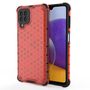 Honeycomb Case armor cover with TPU Bumper for Samsung Galaxy A22 4G red, Hurtel 5907769326943 5907769326943