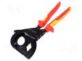 Cutters; L: 315mm; Tool material: steel; Øcable: 45mm; 1kVAC KNIPEX KNP.9536315A